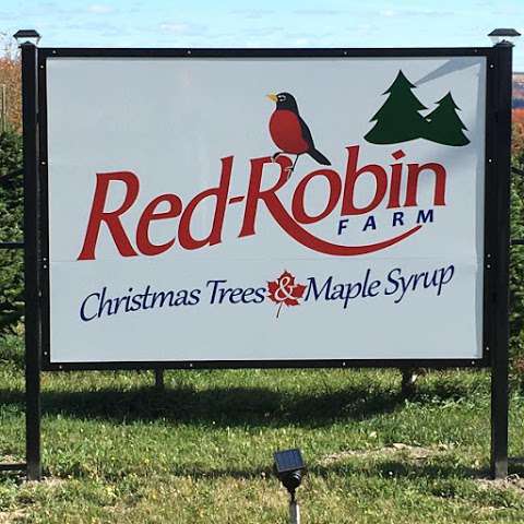Red-Robin Christmas Trees & Maple Syrup